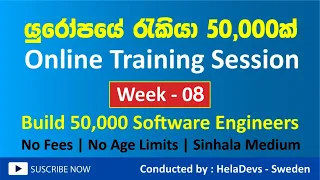 Week 08 - Functions Part 3 Python Introduction Python Installation Sinhala