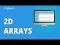 2D Arrays Introduction To Two Dimensional Arrays Implementation Of 2D Arrays Simplilearn