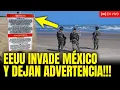 EEUU INVADE MATAMOROS ¡INSTALAN LETREROS MILITARES! YA LLEGÓ LA MARINA