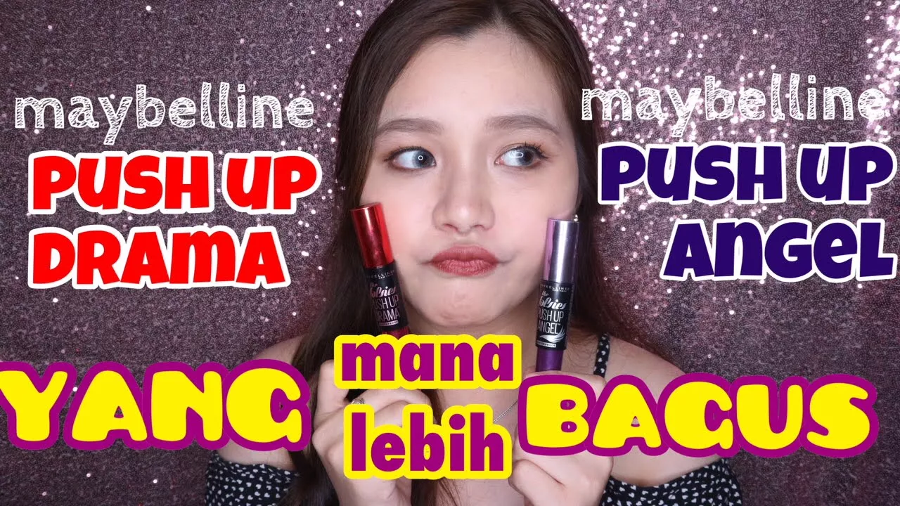 Maybelline Push Up Angel & Push Up Drama Mascara✊  ✊  ✊  ..⇣EVERYTHING you need is literally living . 
