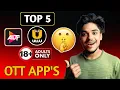 Download Lagu Top 5 Best OTT Apps 2025 | Web series Kaise Dekhe | Best 18+ Apps | Ullu Kuku Altbalaji \u0026 Mx Player