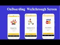 Onboarding Walkthrough Intro Screen Layout with ViewPager - Complete Android Studio Tutorial