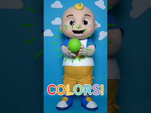 🎨 Can You Name the COLORS? 🔴🔵🟢 Catch the Bouncing Balls with JJ! 🏀 #Shorts