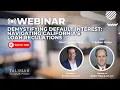 Demystifying Default Interest Navigating California s Loan Regulations - Webinar