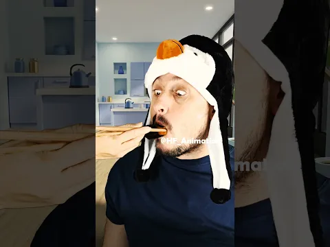 POV: That one friend who is always hungry 🐧😂😋 #funny #comedy