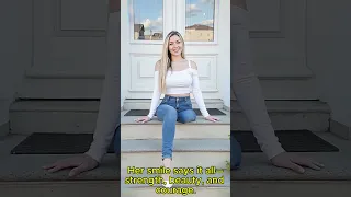 Amputee one leg Her smile says it all strength beauty and courage