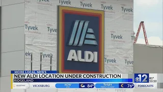 Ridgeland ALDI location under construction