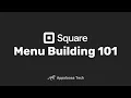Square Menu Building 101 How to Create Organize Menus in Square Dashboard