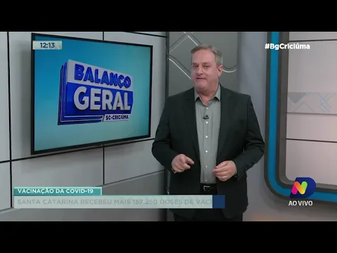 Santa Catarina recebe nova remessa de doses de vacina contra Covid-19