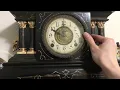 E Ingraham Adrian restored mantle clock