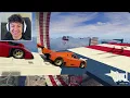 IF YOU CAN'T ESCAPE THE CAR YOU WILL DIE!! CRAZY DEATHRUN 😫 | GTA V PLAYLIST