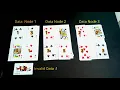 Demonstration of Map Reduce Programming with a card game