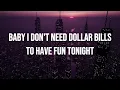 Sia - Cheap Thrills (Lyrics Video) ft Sean Paul
