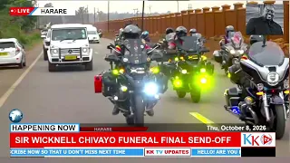 🚨 BREAKING: Accident During Sir Wicknell Chivayo’s Final Journey to Glenforest Cemetery