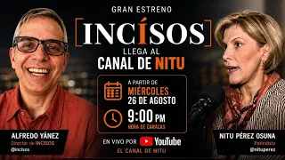 Estreno de Incisos miércoles 26 agosto 9:00 pm Venezuela
