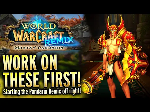 Download MP3 The BEST Way To Start Mists of Pandaria Remix? Sharing My Method