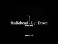 Lagu Radiohead - Let Down (Acapella/Vocals Only)