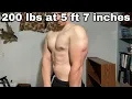 BULKING UP TO 200 POUNDS 4k - 5k Calories Per Day Natural Bodybuilding