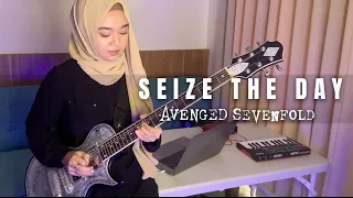 avenged sevenfold seize the day mel guitar cover 