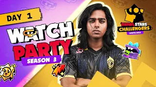 BRAWL STARS CHALLENGERS | SA | MONTHLY FINALS | S3 | DAY 1