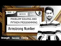 Armstrong Number program in python in Tamil Problem Solving and Python Programming in Tamil Unit 2