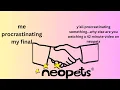 procrastinate with me - a bit of neopets news and the entirety of the void within plot chapter 13
