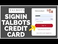 Talbots Credit Card Login How To Signin Talbots Credit Card Online 2022