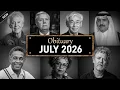 Obituary Famous Faces We Said Goodbye to in July 2026