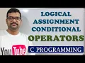 13 - LOGICAL ASSIGNMENT AND CONDITIONAL OPERATORS
