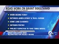 Traffic Alert Grant Boulevard Road reconstruction project underway