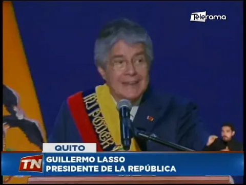 Presidente Lasso realizó su informe a la nación