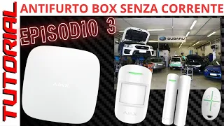 Garage Electrical System Ep. 3 TUTORIAL Ajax Alarm System Without Power