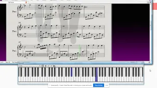 موسيقي فيلم رحله حب عزف بيانو دندنها