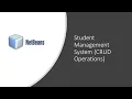 Complete Student Management System with CRUD Operations Java NetBeans