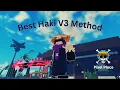 Pixel Piece Haki V3 fastest method