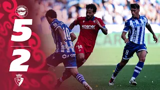 Alavés 5-2 Osasuna | Resumen | Club Atlético Osasuna