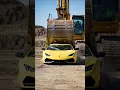 Download Lagu Yellow Lamborghini Destroyed in Seconds‼️😱 #lamborghini #destroyed #luxurycars #excavator #shorts MP3