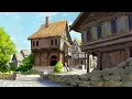 Wayfarer's Town | Fantasy Town Music for D&D/TTRPG | 1 Hour (No AI)