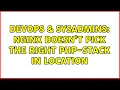 DevOps SysAdmins Nginx doesn t pick the right php-stack in location