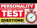 PERSONALITY TEST How to PASS a PERSONALITY TEST Tips Questions Answers