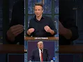 Seth Meyers responds to Trump s Truth Social post