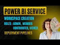 Power BI Service Administration Workspace Roles Deployment Pipelines