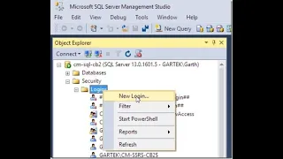 Create Sql New Login User in SQL Server 2022 Database Using SSMS Editor