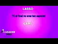 Lasso, Cami - Un Millón Como Tú KARAOKE con LETRA