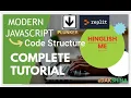 Javascript modern environment IDE Basics of REPLIT and PLUNKER Javascript complete course