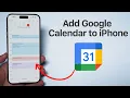 How To Add your Google Calendar to iPhone Calendar