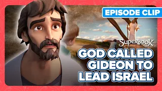 God Is With Gideon | Superbook - Gideon English Clip