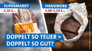 Brot im Check: Discounter & Supermarkt vs. Handwerk | Die Ratgeber HR