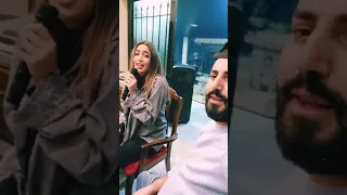 حلفتلي بصوت لمى شريف كانت سهرة كتير حلوة مع الحبايب والغوالي واذا حبيتو تسمعوا 