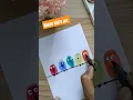 Finger print art for kids Birds fingerprint